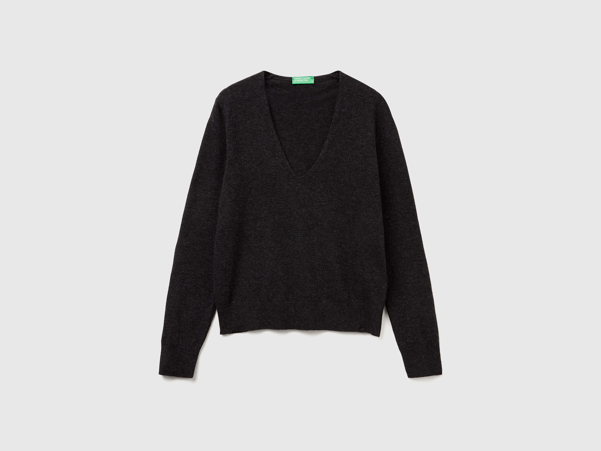 V NECK SWEATER L/S Women image number 4